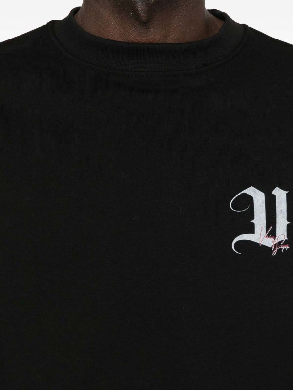 The Best Shops VISION OF SUPER: Strickpullover mit Rundhalsausschnitt - Rundhalspullover - Schwarz