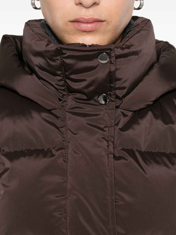 The Best Shops WOOLRICH: padded jackets - Hooded Long Down Jacket
