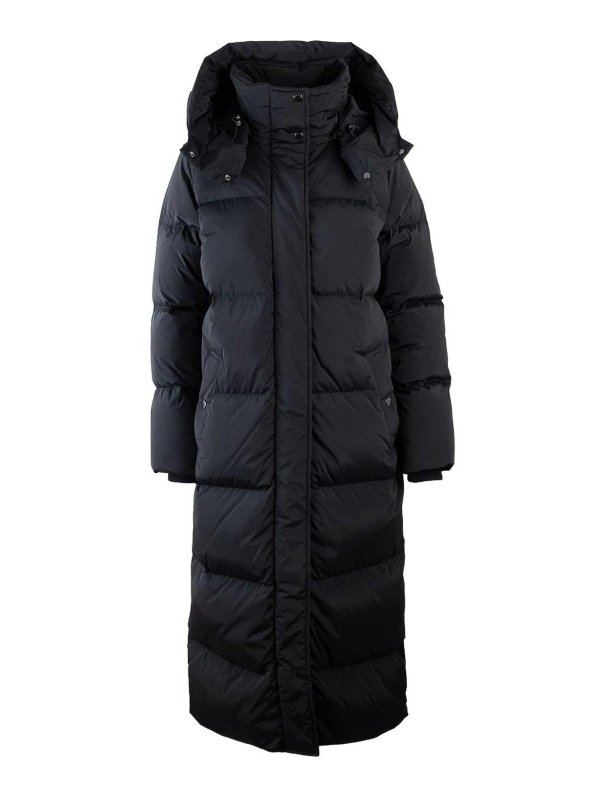 WOOLRICH: ダウン・ハイテクジャケット - ダウンジャケット - 黒