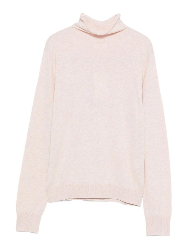 YERSE: Pull col rond - Pull Col Rond - Beige