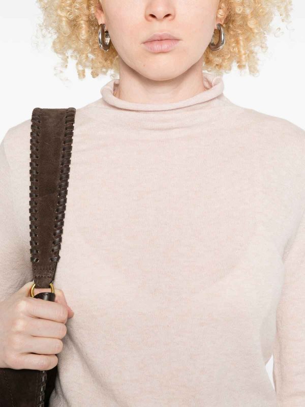 The Best Shops YERSE: Pull col rond - Pull Col Rond - Beige