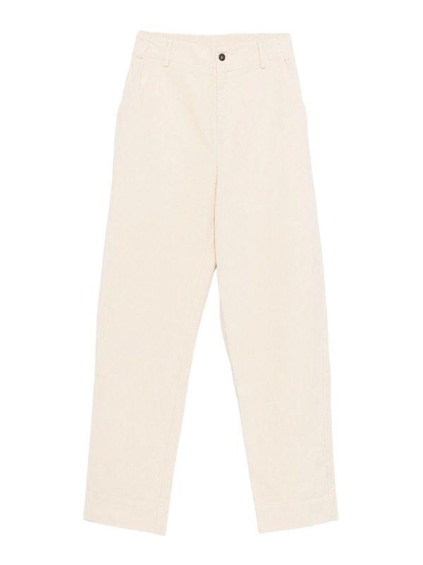 YERSE: カジュアルトラウザー - カジュアルパンツ - ベージュ