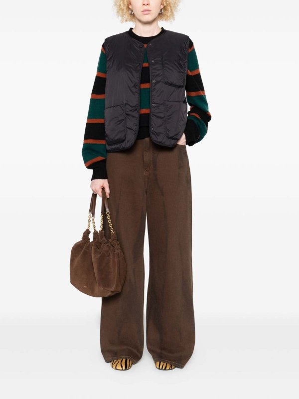 YERSE buy online Buttoned Padded Vest