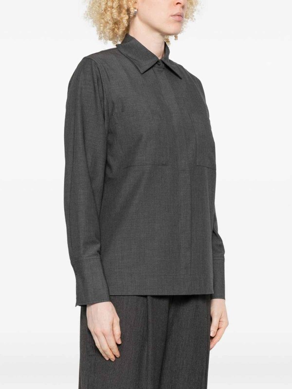 The Best Shops YERSE: Camisas - Camisa - Gris