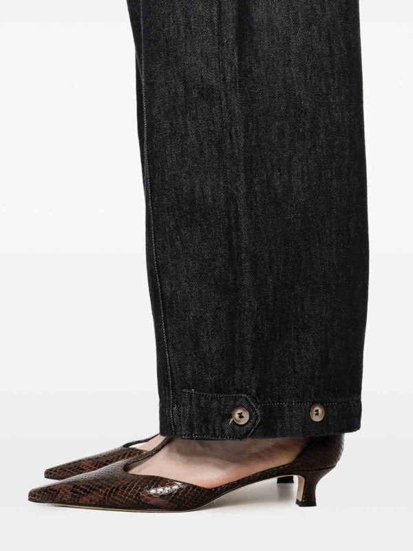 Texas Jeans In Charcoal Grey Organic Cotton shop online: YERSE