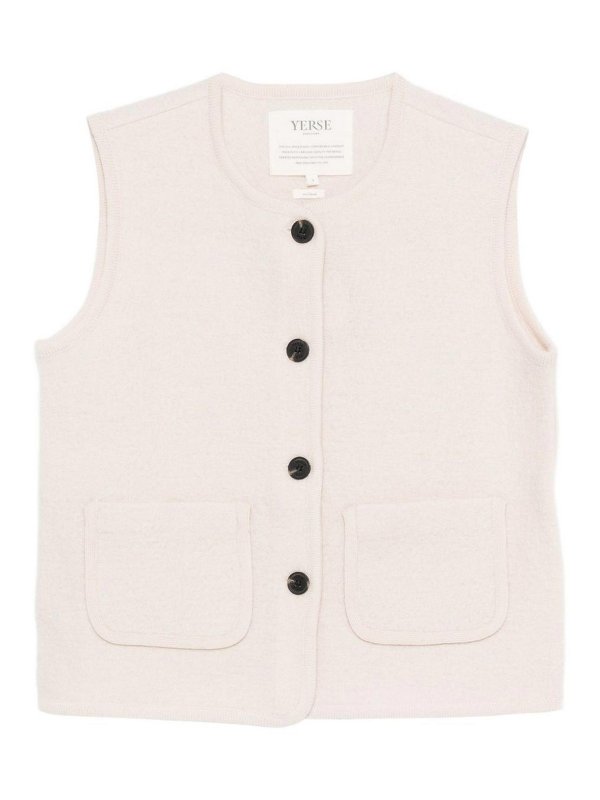 YERSE: Westen - Weste - Beige