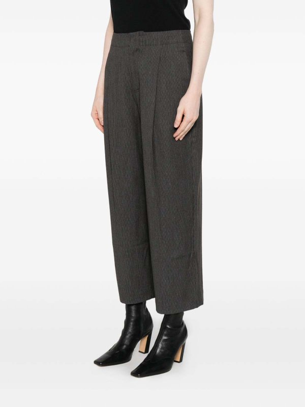 The Best Shops YERSE: カジュアルトラウザー - カジュアルパンツ - グレー