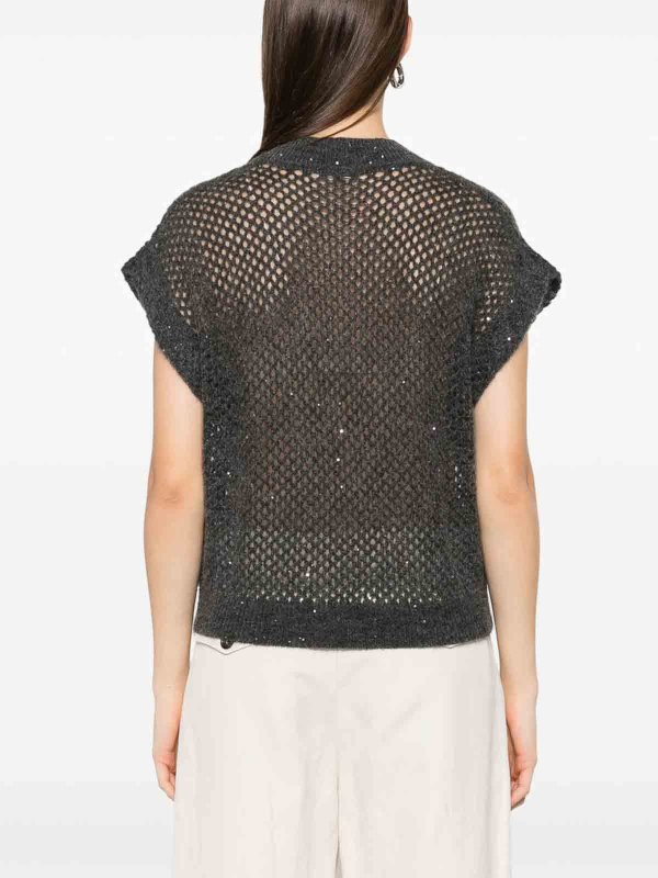 BRUNELLO CUCINELLI: Sweatshirts & Pulls online - Sweat-Shirts - Gris