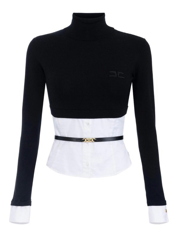 ELISABETTA FRANCHI: crew necks - Jumper