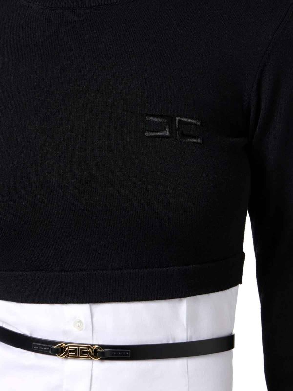 ELISABETTA FRANCHI: crew necks online - Jumper