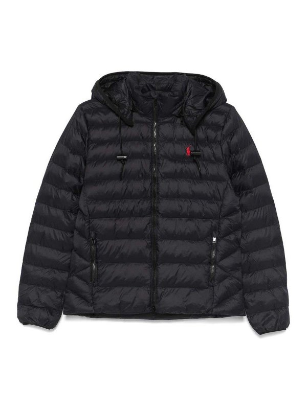 POLO RALPH LAUREN: padded jackets - Short Down Jacket With Logo