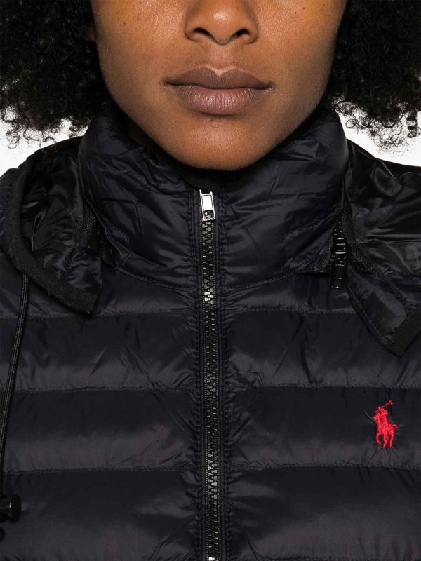 POLO RALPH LAUREN: padded jackets online - Short Down Jacket With Logo
