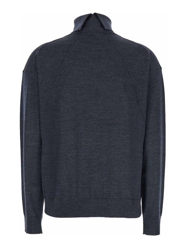 Semicouture: Rollkragenpullover  und Polo-Ausschnitt online - Rollkragenpullover - Grau