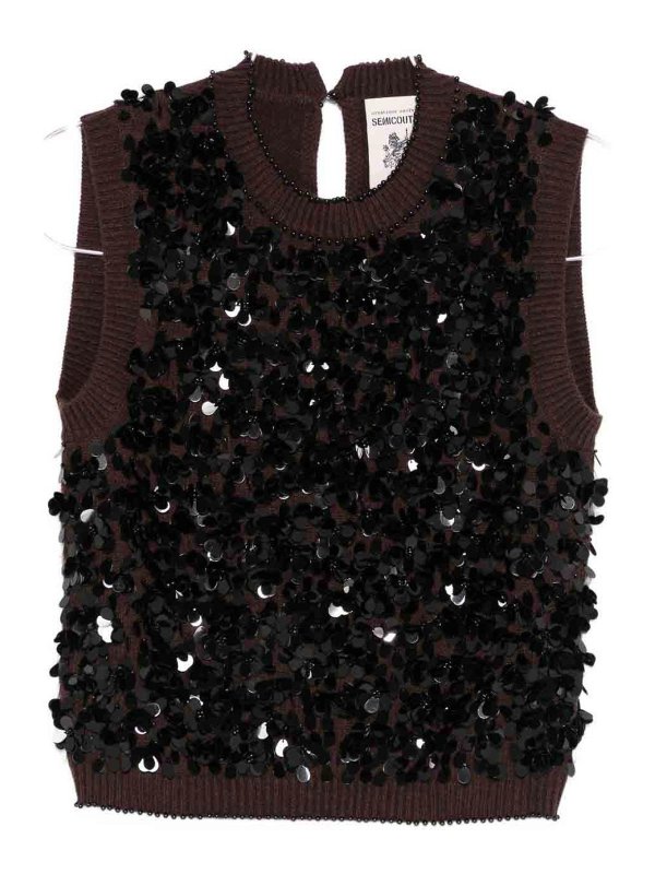 Semicouture: crew necks - Jumper