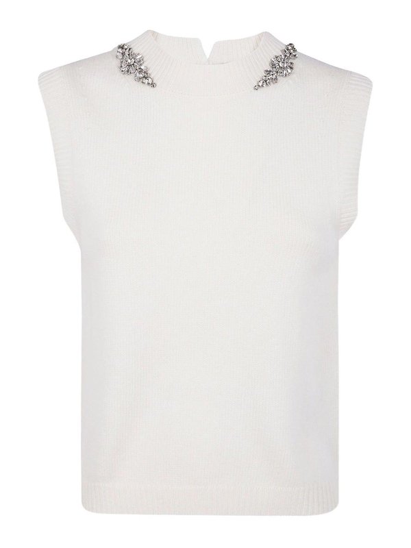 Semicouture: Westen - Weste - Weiß