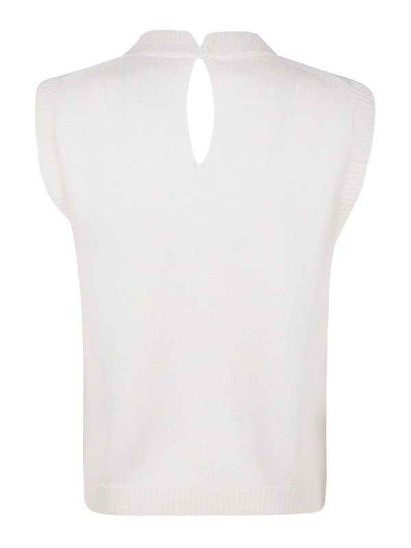 The Best Shops Semicouture: Westen - Weste - Weiß