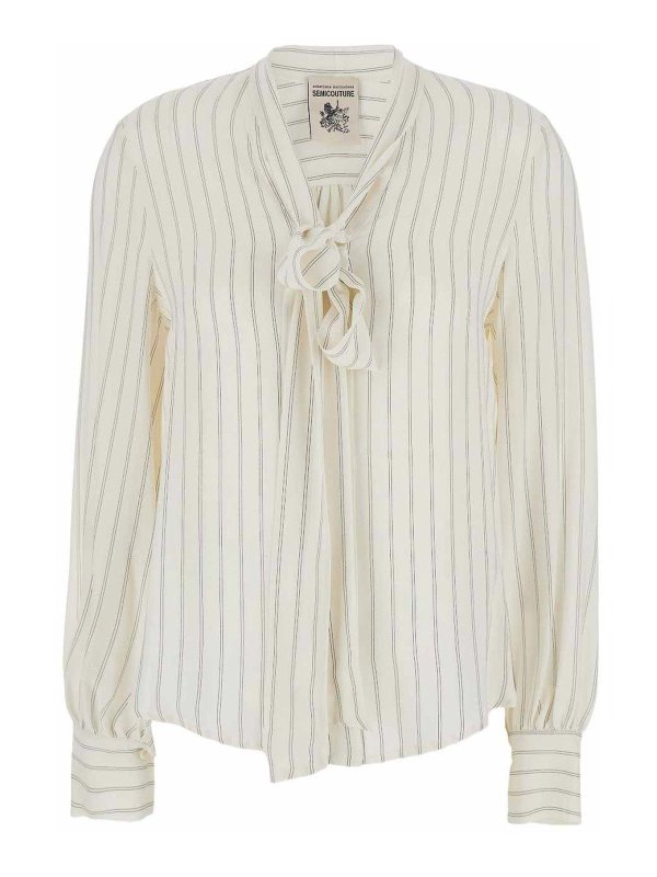 Semicouture: blouses - Beige Blouse