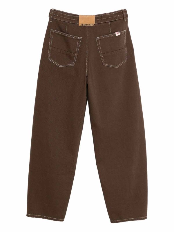 The Best Shops Semicouture: Jeans à jambe droite - Jean Droit - Maria Rosa