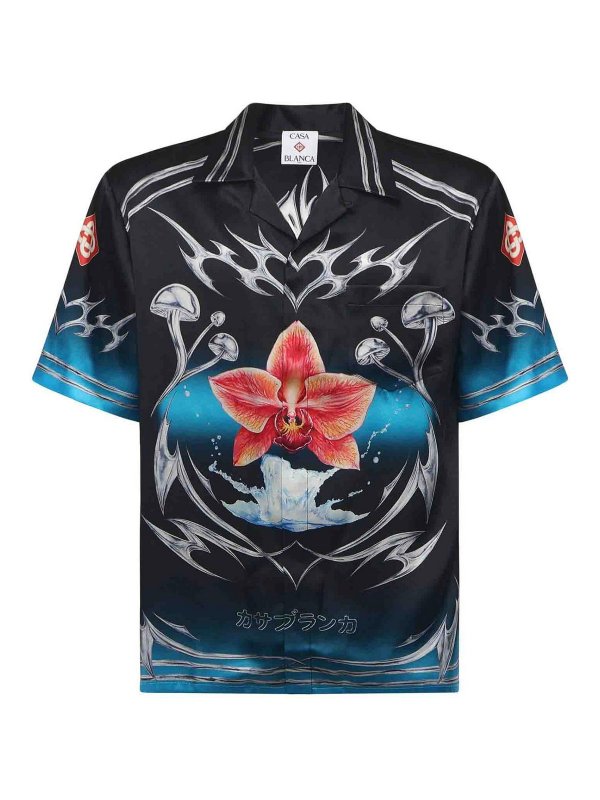 CASABLANCA: Hemden - Hemd - Schwarz