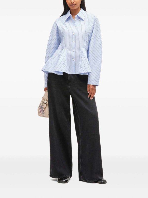 GANNI: Hemden online - Hemd - Metallic