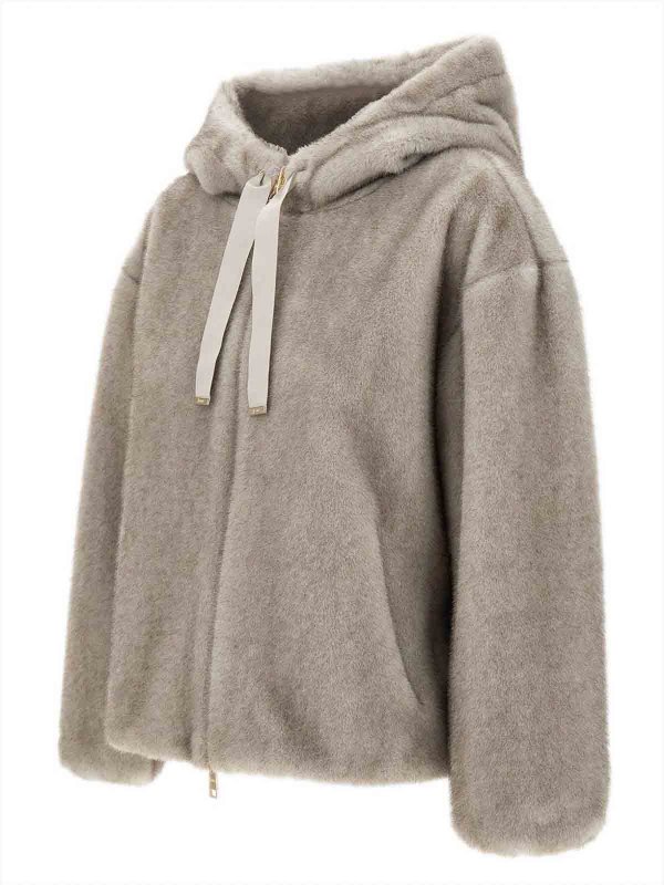 HERNO buy online Faux Fur Coat With Hood