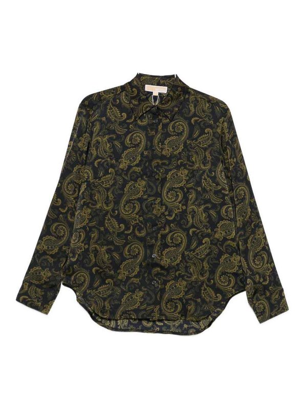 MICHAEL KORS: Chemises - Chemise - Vert