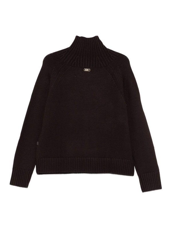 MICHAEL KORS: Pull col rond online - Pull Col Rond - Marron