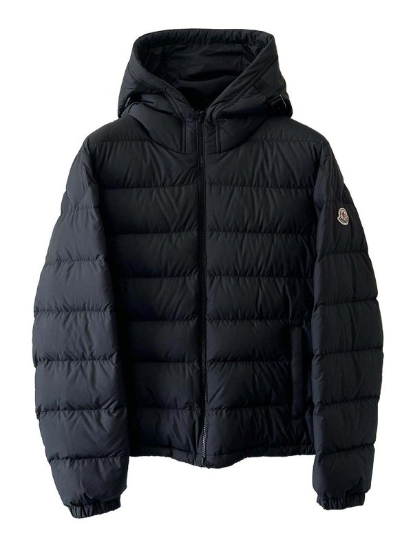 MONCLER: Vestes-rembourrees - Blouson Rembourré - Noir