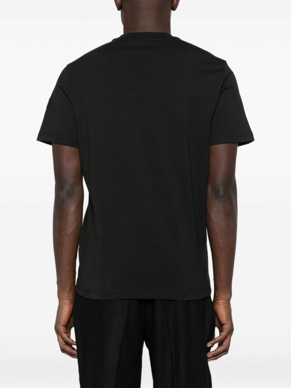 The Best Shops MONCLER: T-shirts - T-Shirt - Schwarz