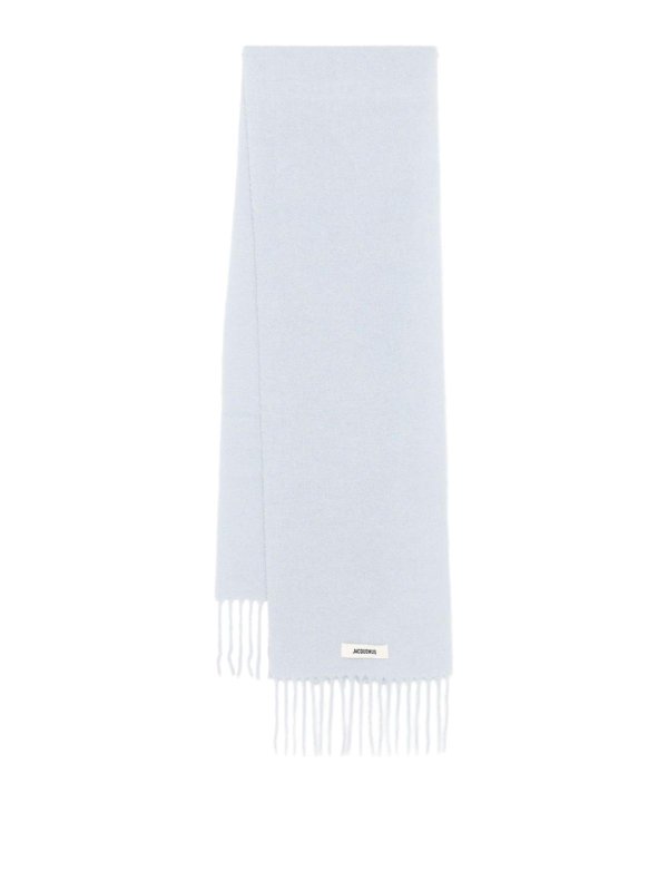 JACQUEMUS: sciarpe e foulard - Sciarpa azzurra