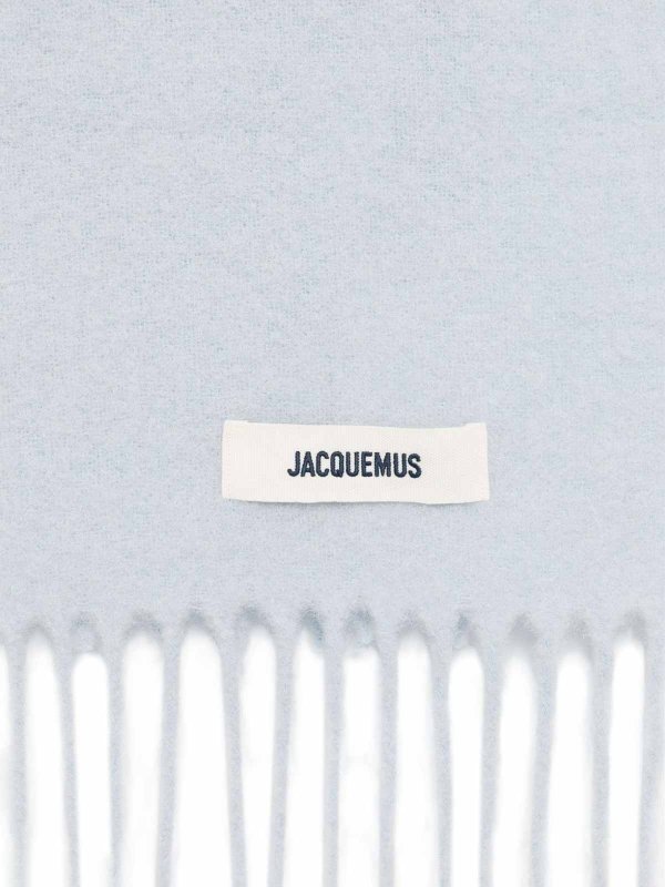 The Best Shops JACQUEMUS: sciarpe e foulard - Sciarpa azzurra