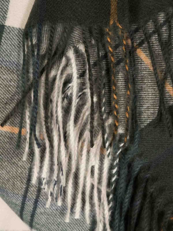 The Best Shops BARBOUR: sciarpe e foulard - Sciarpa a controllo verde gocce