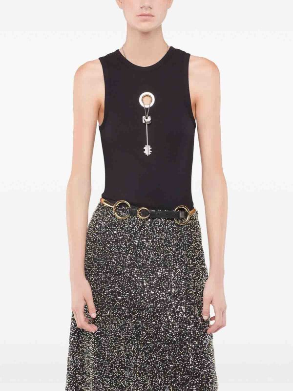 The Best Shops RABANNE: ベルト - ベルト - 黒