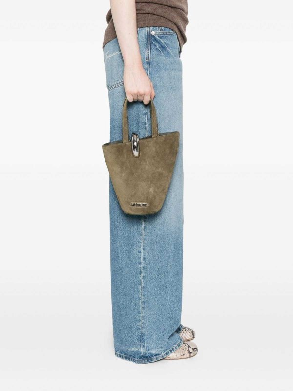 JACQUEMUS: Sacs à main online - Sac Cabas - La Petite Poupe