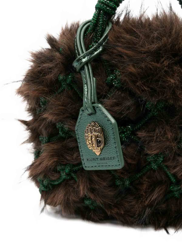 The Best Shops KURT GEIGER: Clutch - Pochette - Macrame Crystal