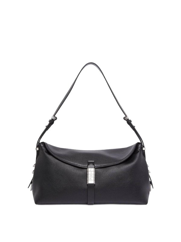 Pinko: shoulder bags - Shoulder Bag  In Black Leather