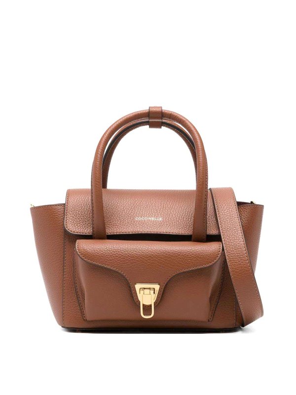 COCCINELLE: Handtaschen - Shopper - Braun