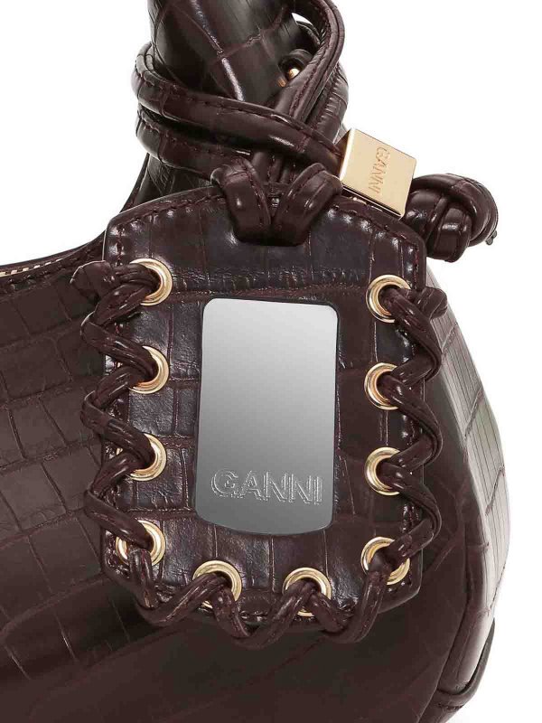 The Best Shops GANNI: Sacs portés épaule  - Sac Porté Épaule - Marron