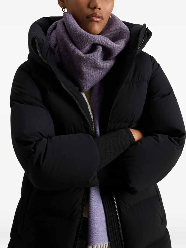 The Best Shops WOOLRICH: knee length coats - Cloud Madison  Coat Black