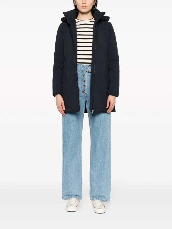 Save The Duck: Knielange Mäntel online - Knielanger Mantel - Blau