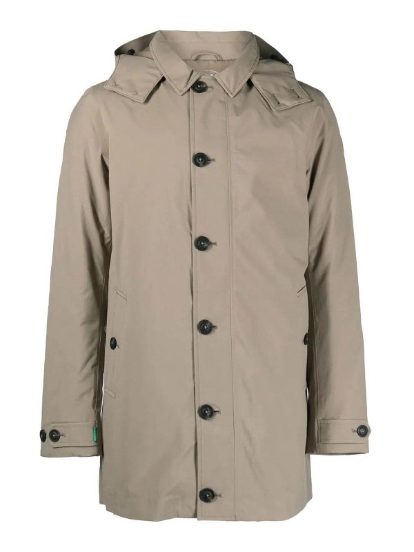 Save The Duck: Sweatshirts & Sweaters - Euloph Coat Hoodie Grey