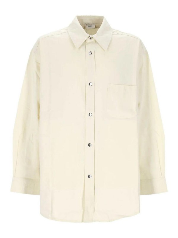 AUTRY: Camisas - Camisa - Crema