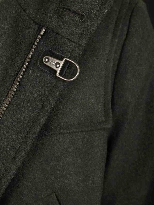 FAY buy online Abrigo Midi - Verde