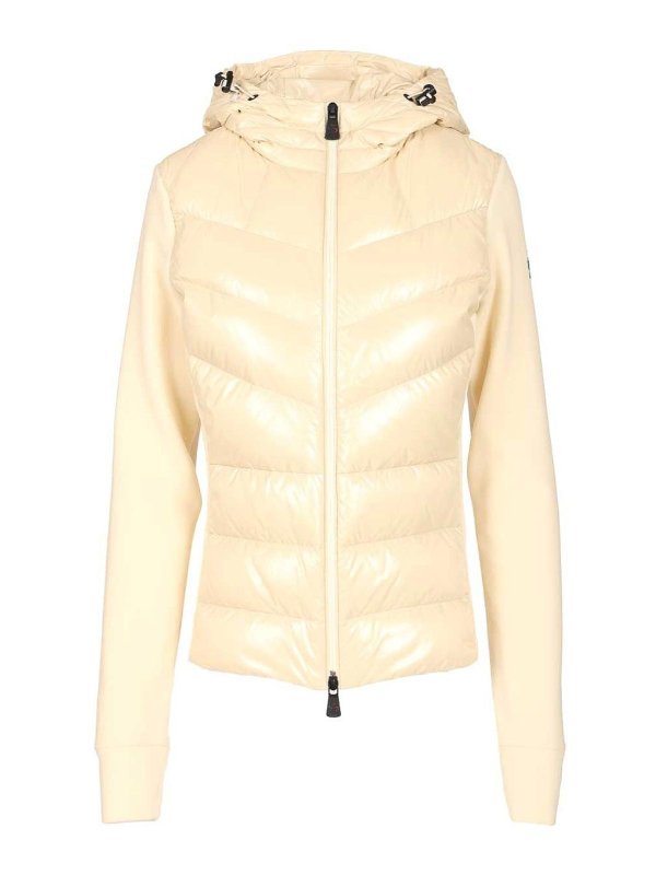 MONCLER: Cardigans - Cardigan - Blanc