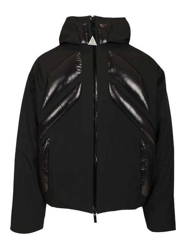MONCLER: Vestes-rembourrees - Blouson Rembourré - Noir