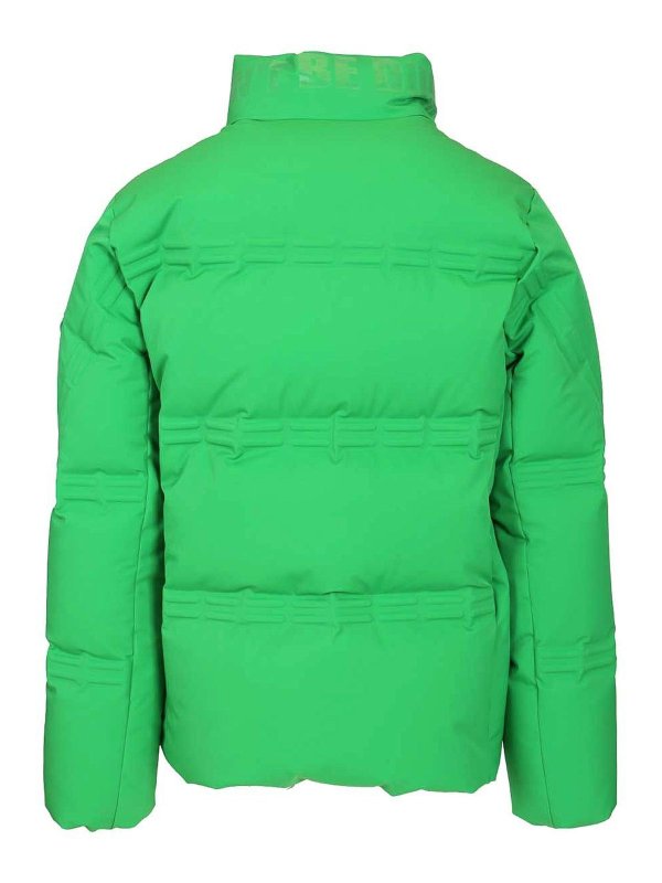 MONCLER: Vestes-rembourrees online - Blouson Rembourré - Vert