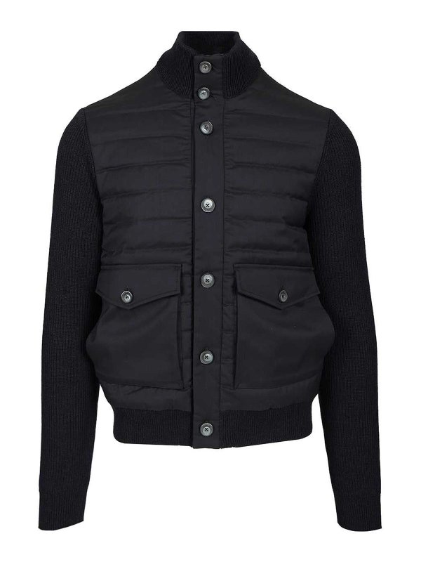 HERNO: padded jackets - Jacket In Pure Merino Wool