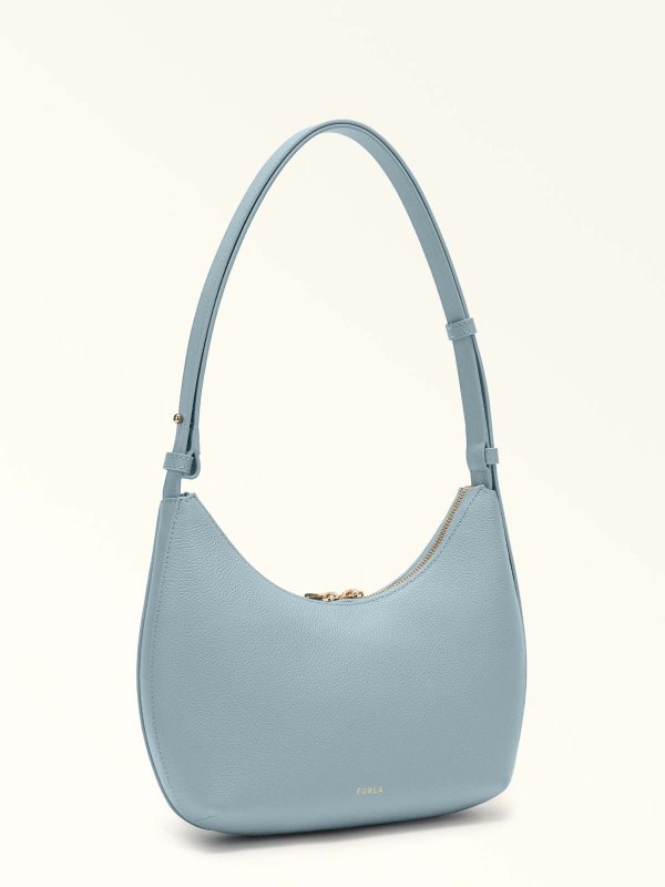 Bolsa De Hombro - Azul Claro shop online: FURLA