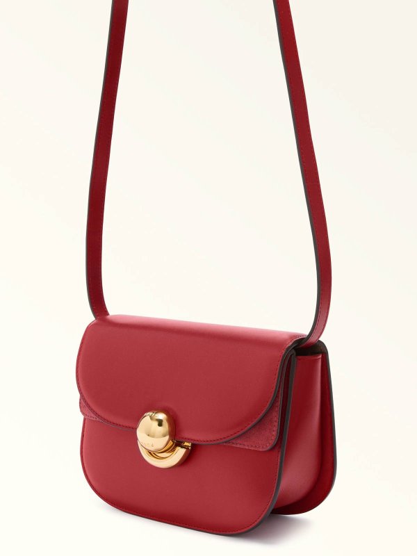 FURLA: cross body bags online - Mini leather sphere crossbody bag