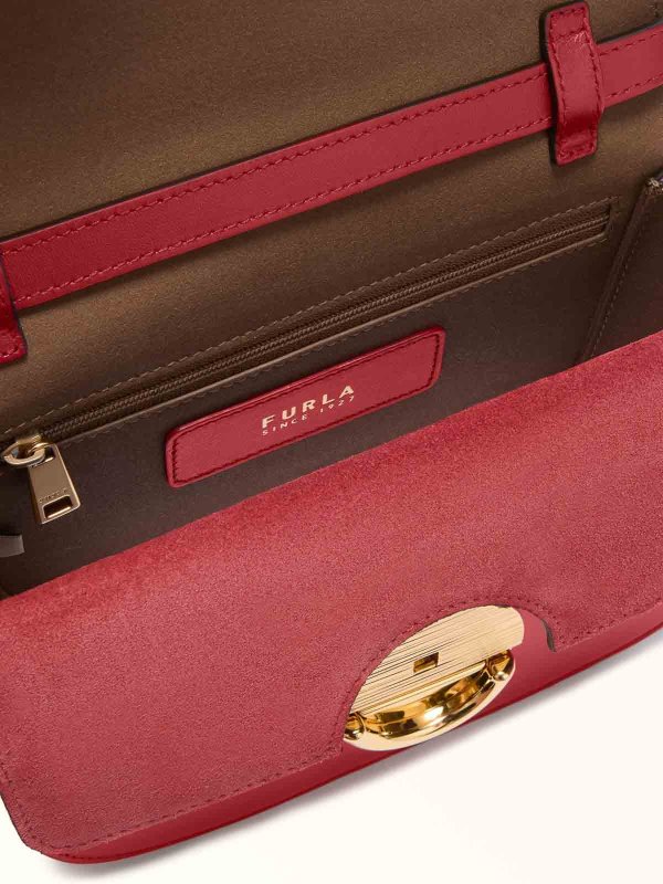FURLA buy online Mini leather sphere crossbody bag